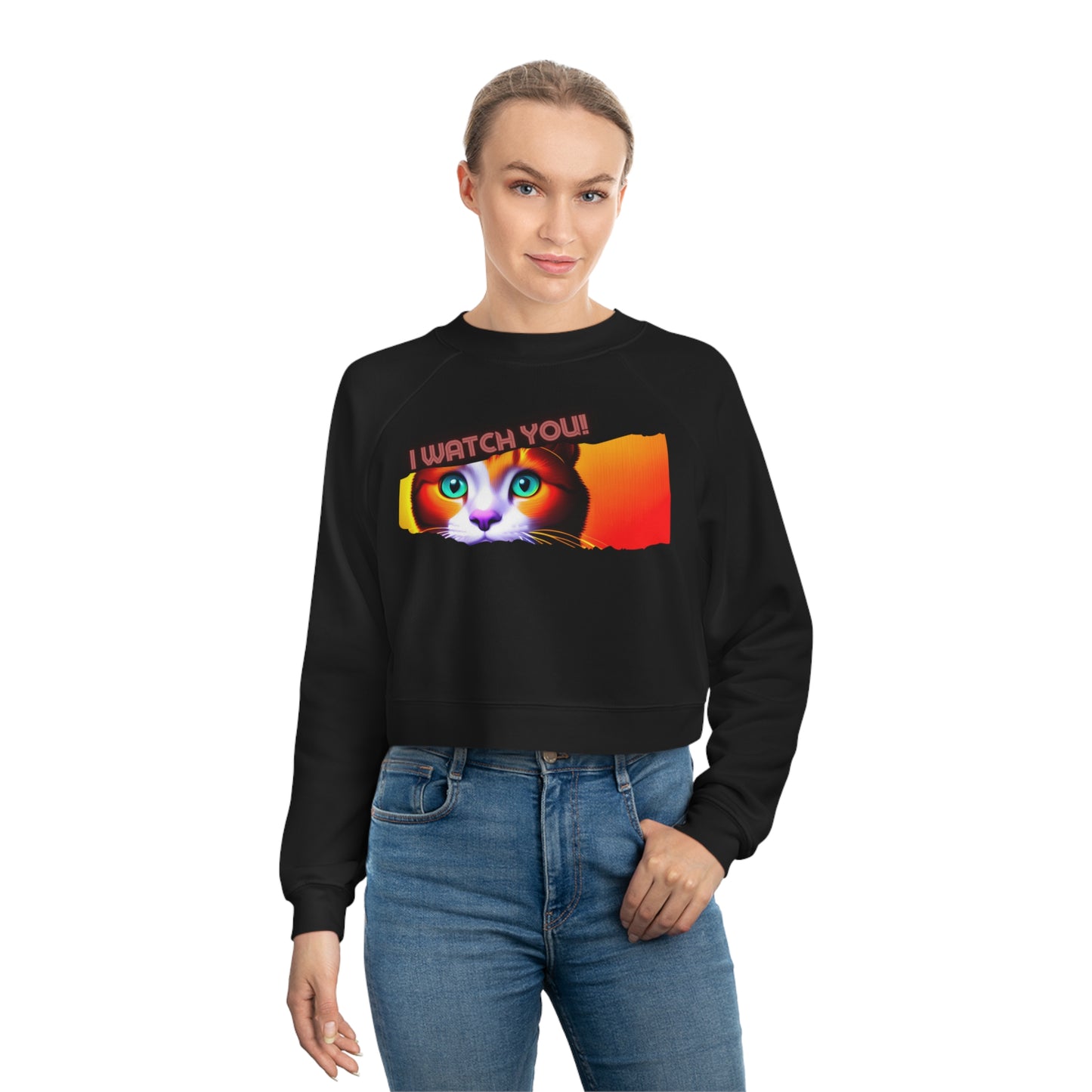 Women's Cropped Fleece Pullover